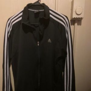 Adidas track zip up